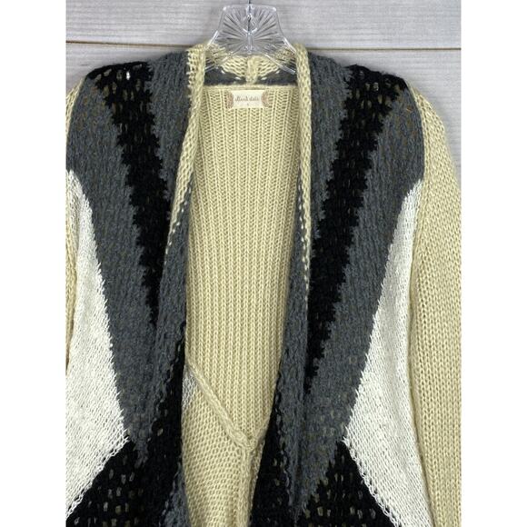 Altard State Cardigan Womens S Multicolor Duster Knit Open Front Sweater - Picture 2 of 9